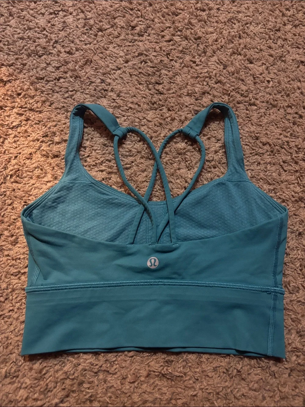 lululemon athletica Teal Strappy Sports Bra